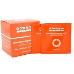 DrDennis oss Powerful Sun Protection SPF Daily Sunscreen Towelettes